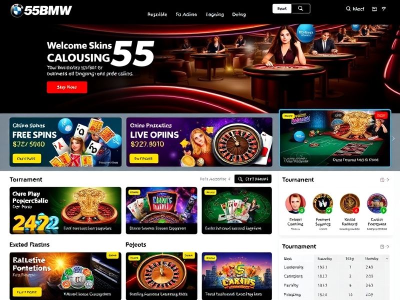 Welcome to 55bmw Casino, your trusted online gaming destination. Enjoy a wide range of casino games, exciting bonuses, and expert guidance for a thrilling gambling experience.